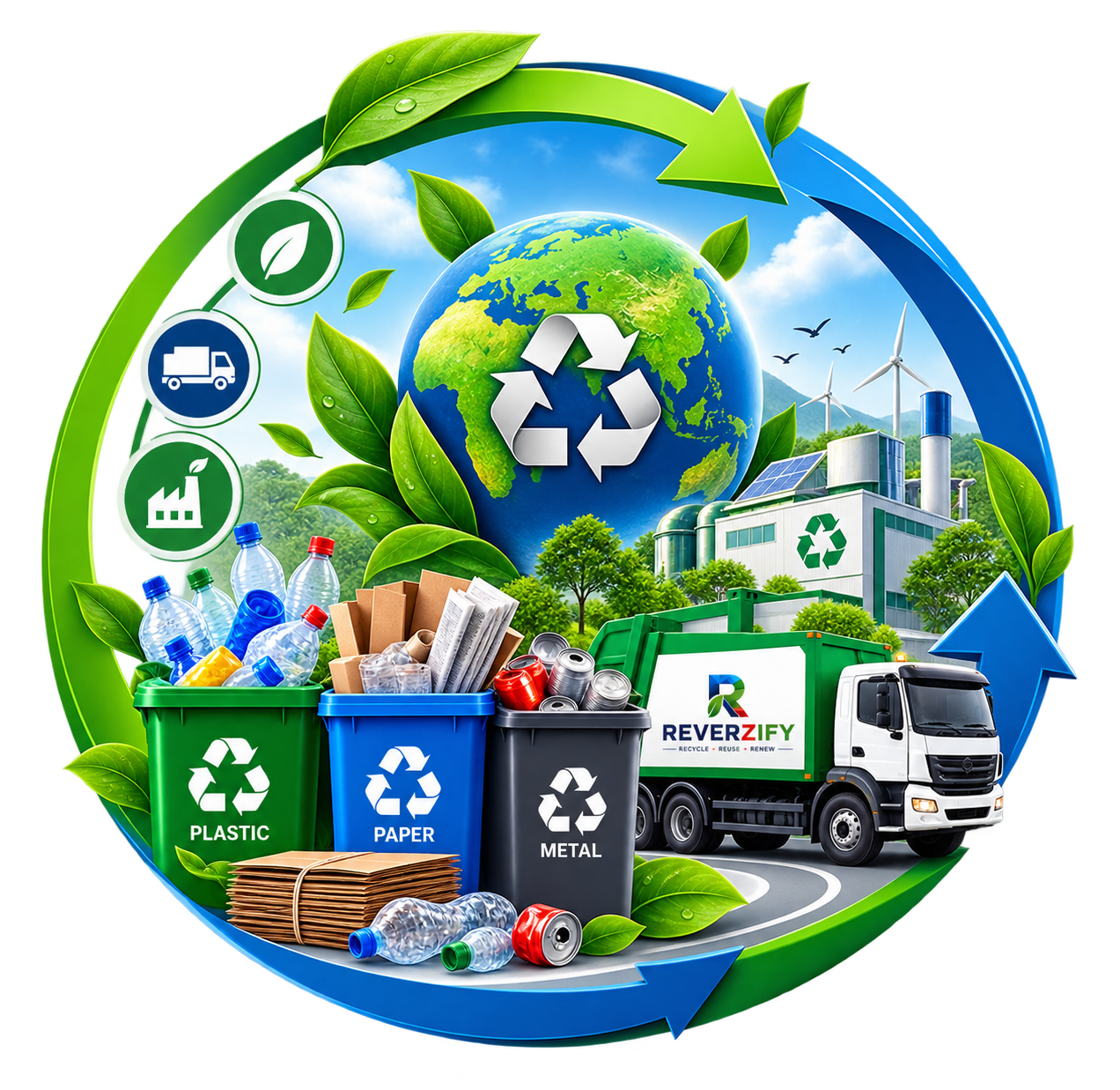 Reverzify — Recycling Waste